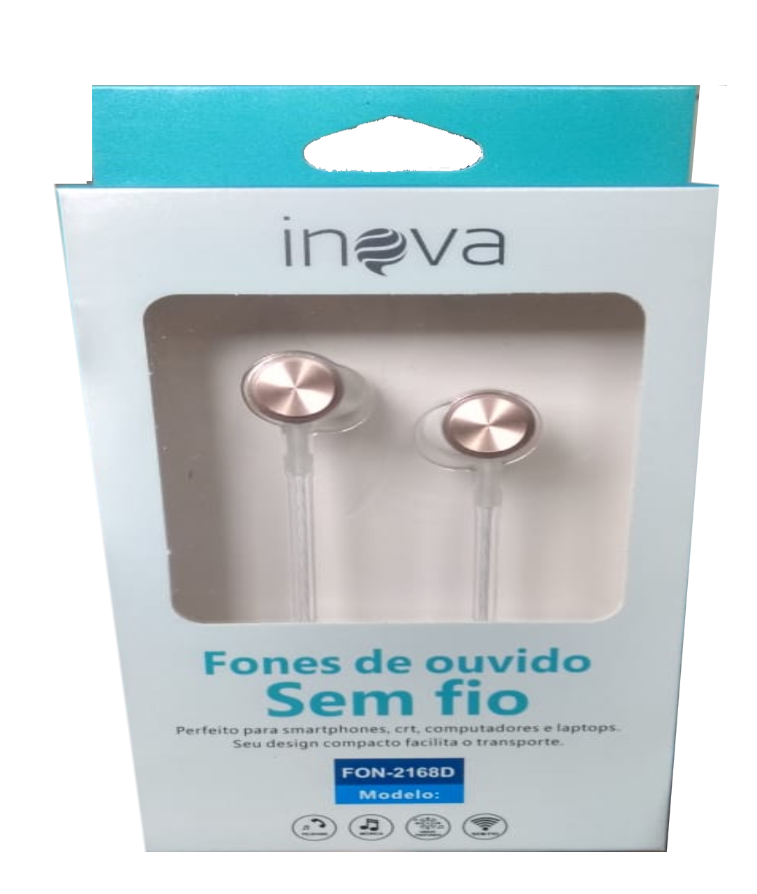  - Fones - Central - unidade    Cod. FONE DE OUVIDO FON-2168D